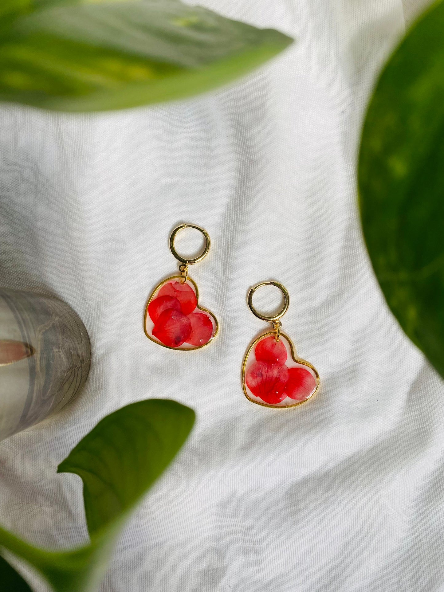 Rose petal Hearts