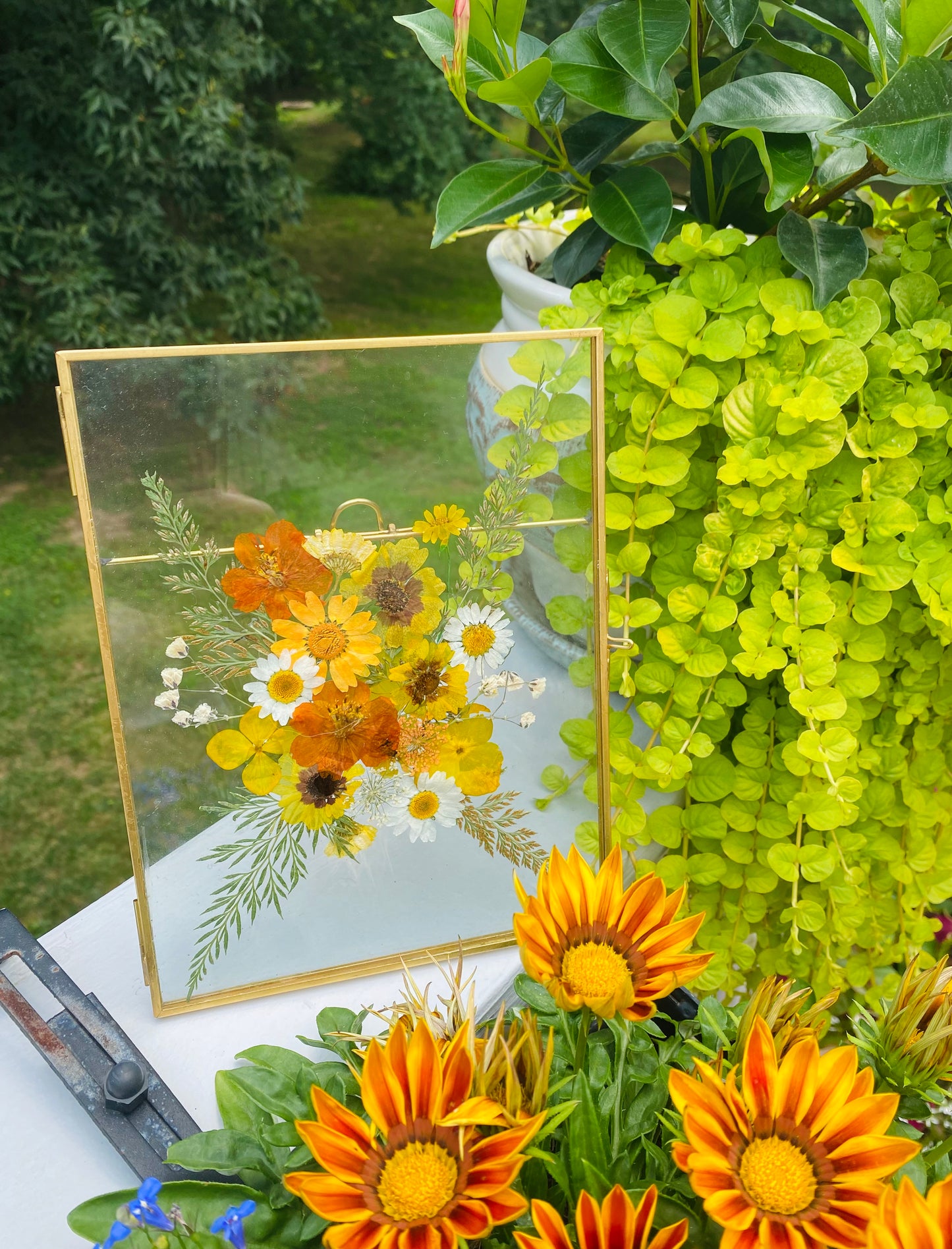 Custom Flower Frame