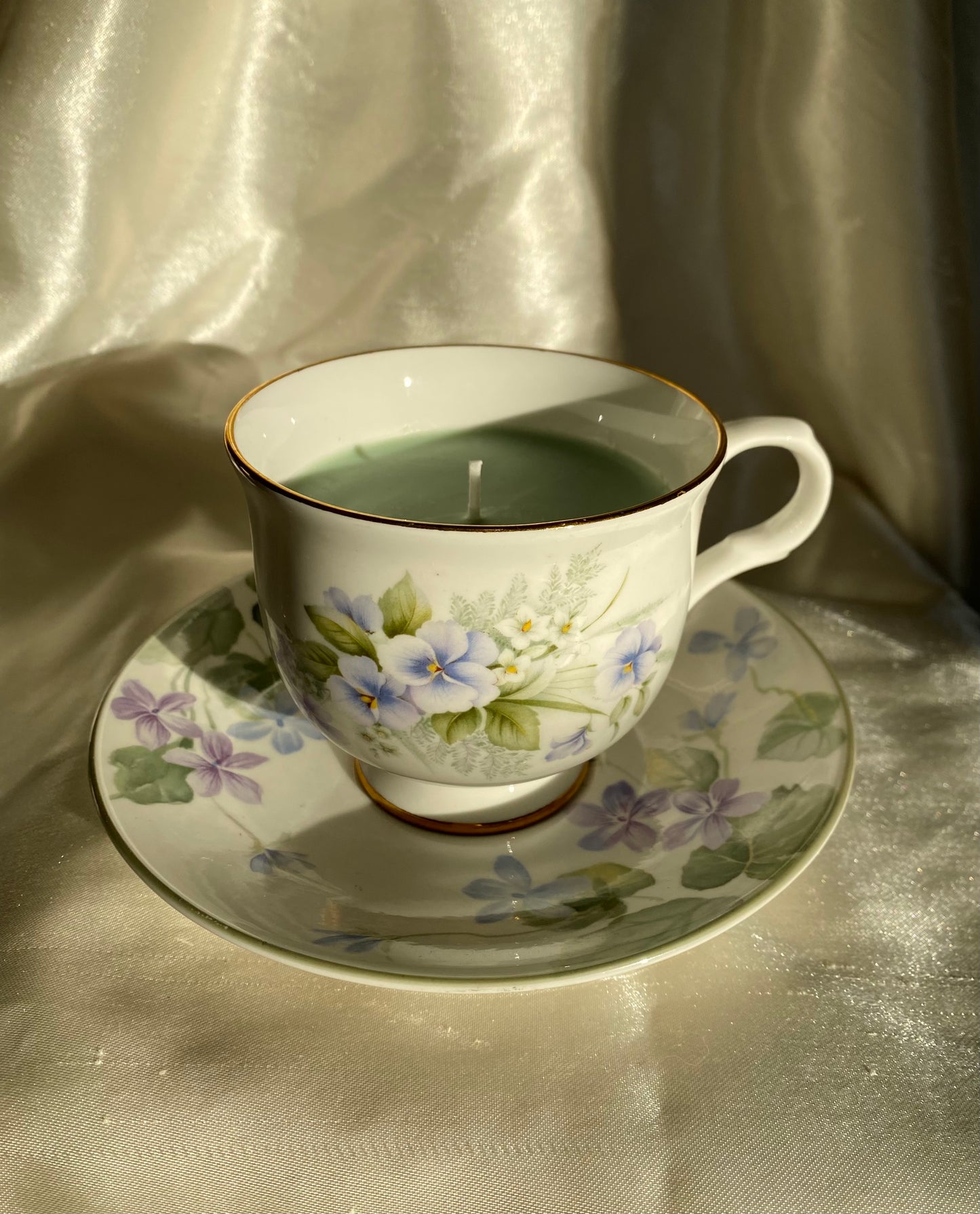 Forget Me Not Tea Cup