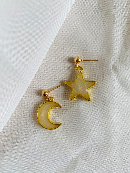 Pearl Moon & Star