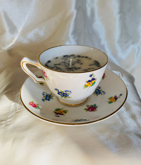 Pansy Tea Cup